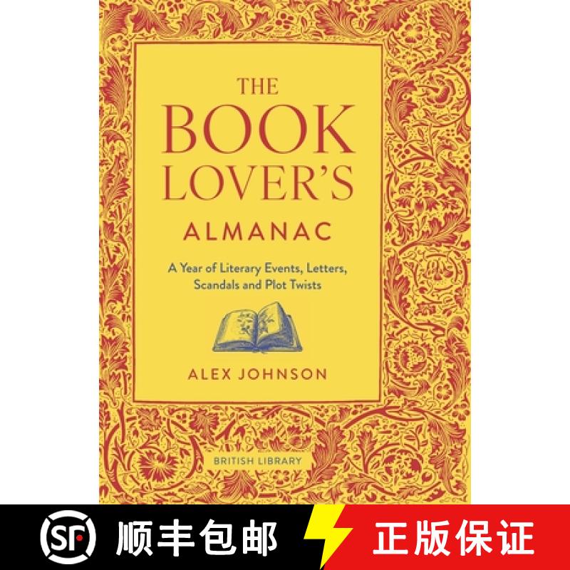 【2-3周达】The Book Lover's Almanac: A Year of Literary Events, Letters, Scandals and Plot Twists [9780712354240]