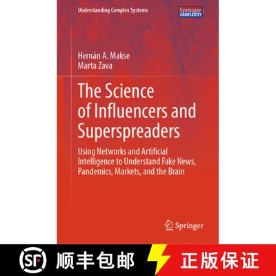 【3-4周达】The Science of Influencers and Superspreaders : Using Networks and Artificial Intelligence... [9783031780578]