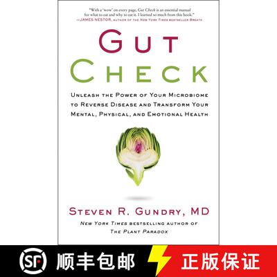 【3-4周达】Gut Check: Unleash the Power of Your Microbiome to Reverse Disease and Transform Your Ment... [9780062911773]