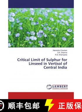 预订 Critical Limit of Sulphur for Linseed in Vertisol of Central India [9783330048331]