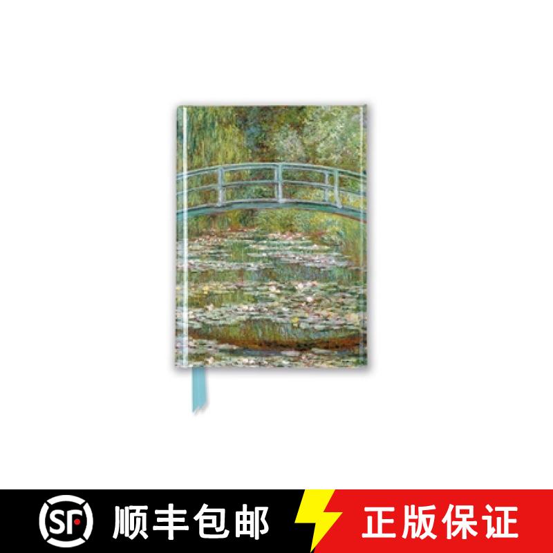 【3-4周达】Claude Monet: Bridge Over a Pond of Water Lilies (Foiled Pocket Journal) [9781787555853]