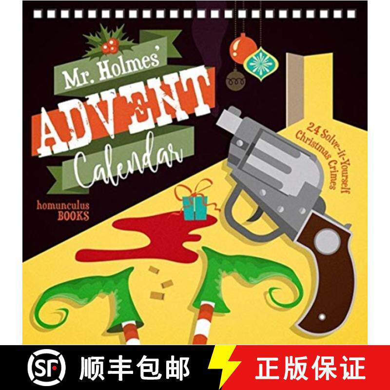 【3-4周达】Mr Holmes' Advent Calendar Volume 1: 24 Solve-it-Yourself Christmas Crimes [9783946120421]