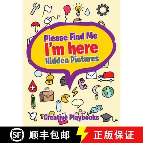 【3-4周达】Please Find Me: I'm here -- Hidden Pictures [9781683235552]