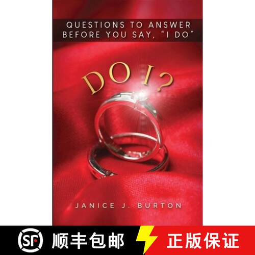【3-4周达】Do I? Questions to Answer Before  You Say, I Do [9781735754048]