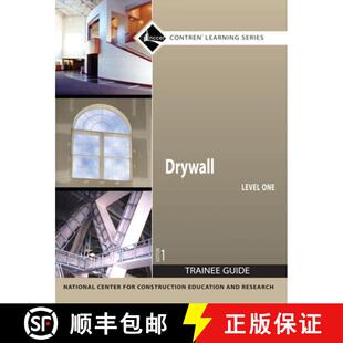 【3-4周达】Drywall Level 1 Trainee Guide, Paperback: DRYWALL LEV 1 TRNEE GDE PB_p1 [9780136045120]
