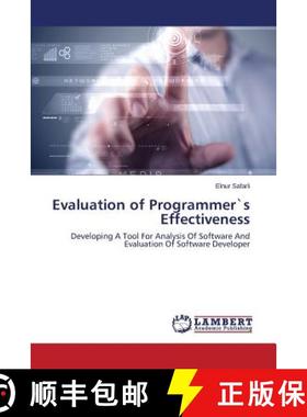 预订 Evaluation of Programmers Effectiveness [9783659576652]
