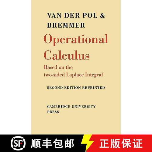 【3-4周达】Operational Calculus: Based on the Two-Sided Laplace Integral [9780521091800]