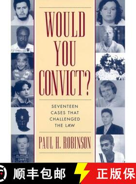 【3-4周达】精装 Would You Convict? – Seventeen Cases That Challenged the Law [9780814775301]