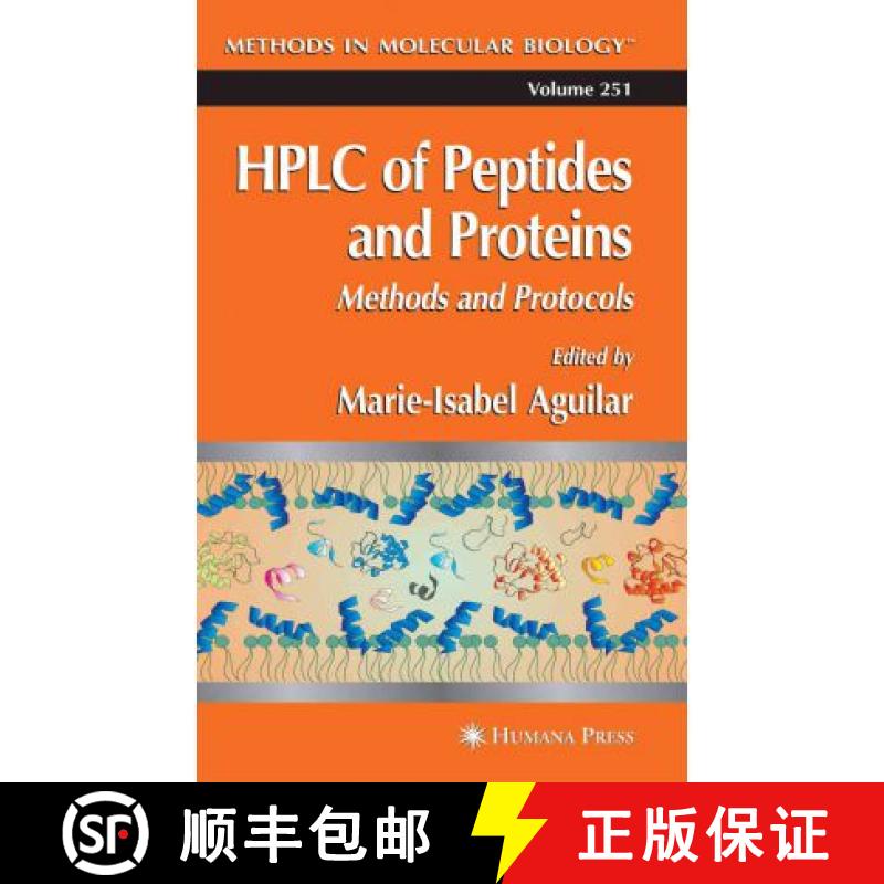 【3-4周达】HPLC of Peptides and Proteins: Methods and Protocols [9781617372865]