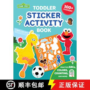 Toddler Sticker Activity 预订 9798890192424 Street Book Sesame