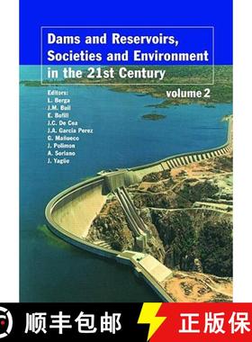 【3-4周达】Dams and Reservoirs, Societies and Environment in the 21st Century, Two Volume Set: Procee... [9780415404235]