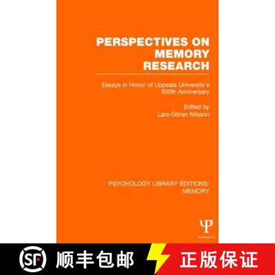 【3-4周达】Perspectives on Memory Research (Ple: Memory): Essays in Honor of Uppsala University's 500... [9781848724136]
