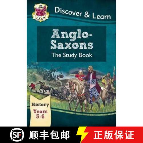 【3-4周达】KS2 History Discover & Learn: Anglo-Saxons Study Book (Years 5 & 6) [9781782941996]