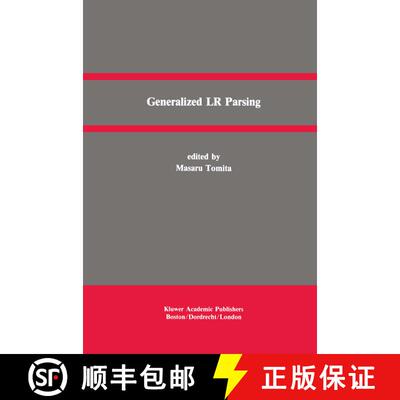 【3-4周达】精装 Generalized LR Parsing [9780792392019]