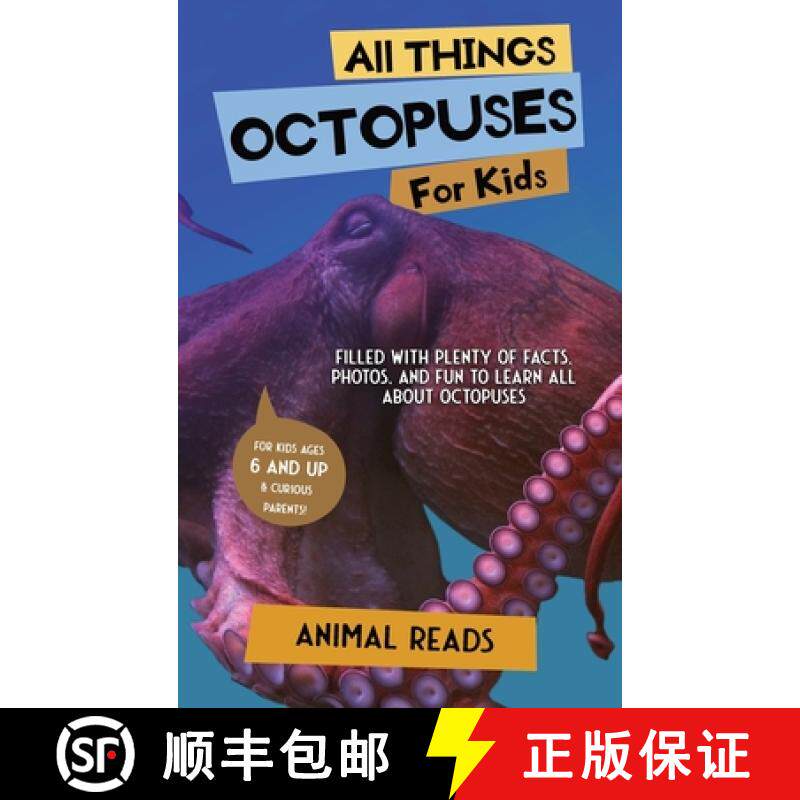 预订 All Things Octopuses For Kids: Filled With Plenty of Facts, Photos, and Fun to Learn all About O... [9783967721386]