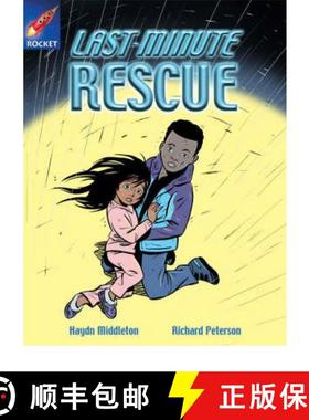 【3-4周达】Rigby Star Indep Year 2 Lime Fiction Last Minute Rescue Single [9780433034728]