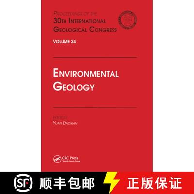 【3-4周达】Environmental Geology: Proceedings of the 30th International Geological Congress, Volume 24 [9780367448295]