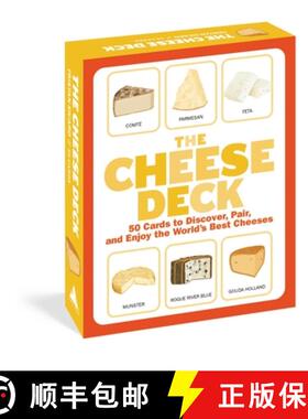 【3-4周达】The Cheese Deck: 50 Cards to Discover, Pair, and Enjoy the World's Best Cheeses [9781648291708]