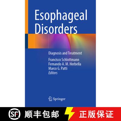 【3-4周达】精装 Esophageal Disorders: Diagnosis and Treatment [9783032081780]