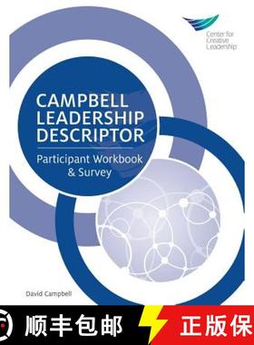 【3-4周达】Campbell Leadership Descriptor: Participant Workbook and Survey [9781604919028]