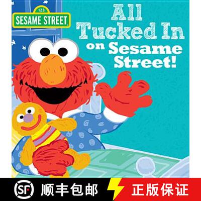 【3-4周达】精装 All Tucked in on Sesame Street! [9781402297250]