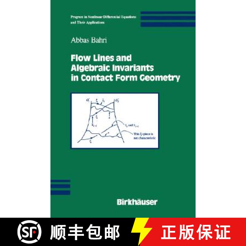 【3-4周达】Flow Lines and Algebraic Invariants in Contact Form Geometry [9780817643188]
