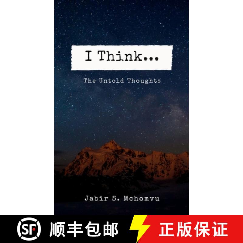 【2-3周达】I Think... The Untold Thoughts [9780359185818]