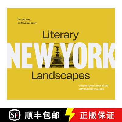 【3-4周达】精装 LITERARY LANDSCAP_LITERARY HB : A book-lover's tour of the city that never sleeps [9781911663027]