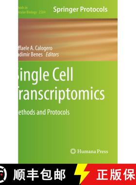 【3-4周达】Single Cell Transcriptomics : Methods and Protocols [9781071627587]