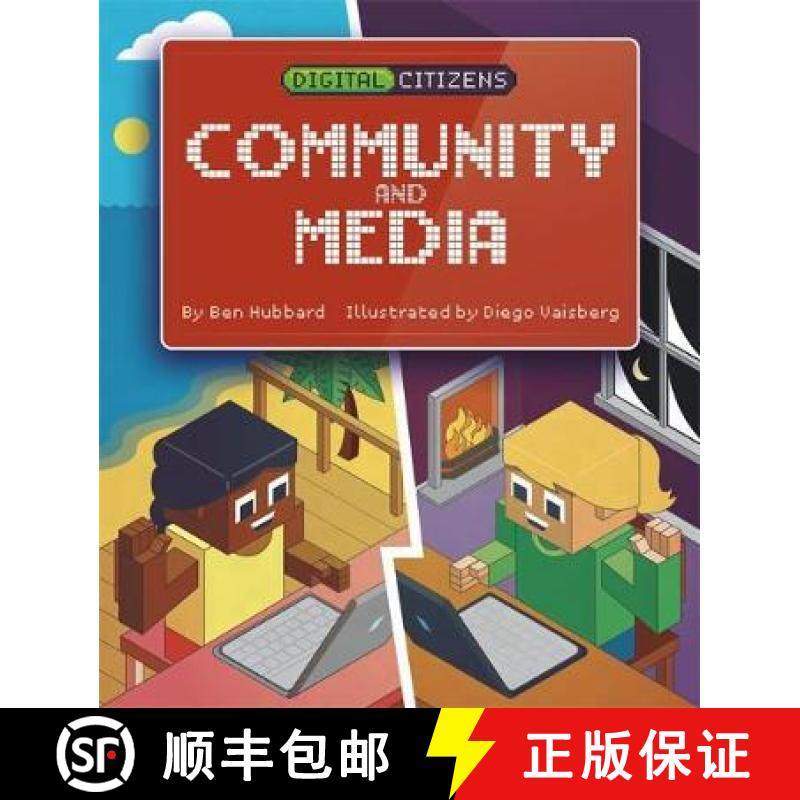 【3-4周达】Digital Citizens: My Community and Media [9781445161594]