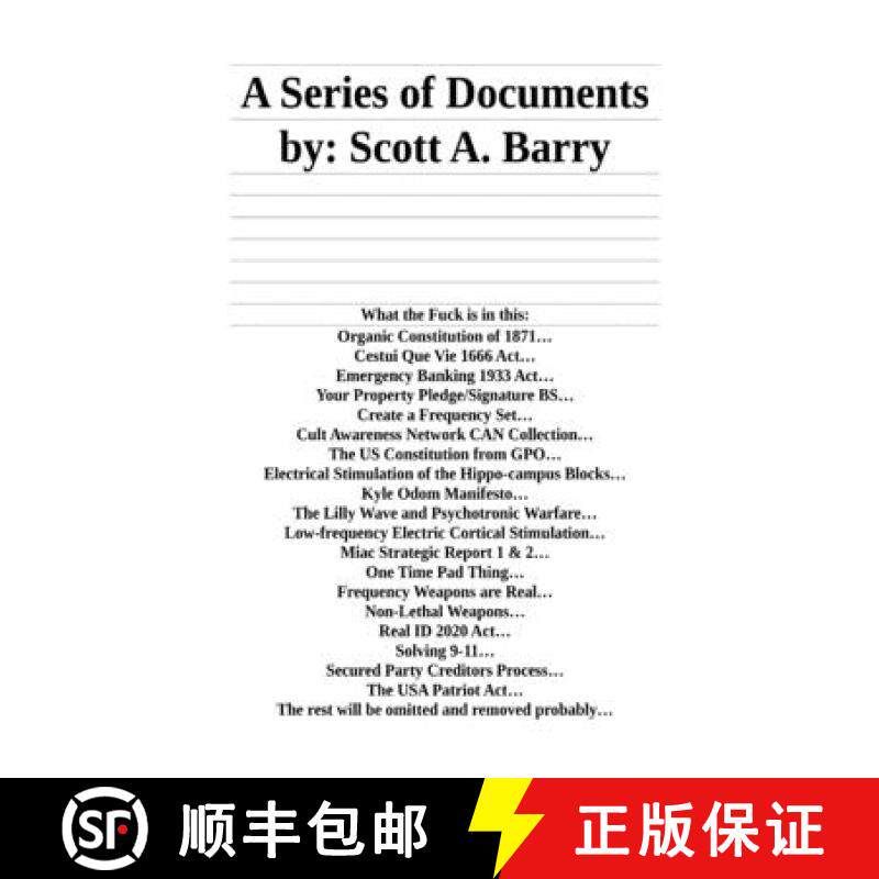 【3-4周达】A Series of Documents [9781678111519]