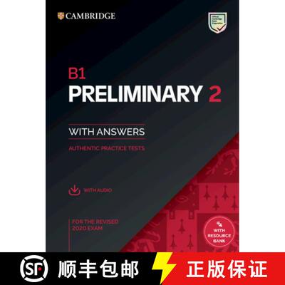 B1 Preliminary 2 Student's Book with Answers with Audio with Resource Bank : Authentic Practice Tests [9781108781558]