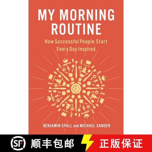 现货 精装 起床后的黄金1小时 美版精装 My Morning Routine: How Successful People Start Every Day Inspired [9780735220270]