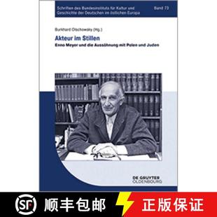 Stillen 9783110597189 Aussöhnung Akteur Mit Meyer Enno Juden 预订 Und Polen Die