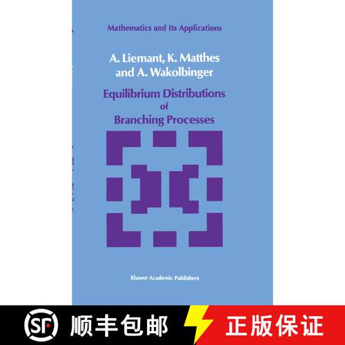 【3-4周达】精装 Equilibrium Distributions of Branching Processes [9789027727749]