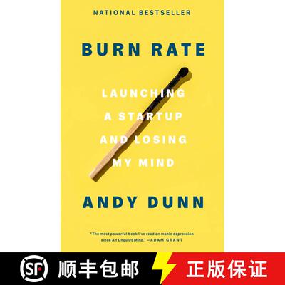 【3-4周达】Burn Rate: Launching a Startup and Losing My Mind [9780593238288]