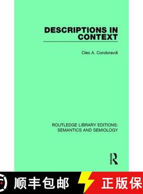 【3-4周达】DESCRIPTIONS IN CONTEXT (RLE,SEMAN& [9781138697416]