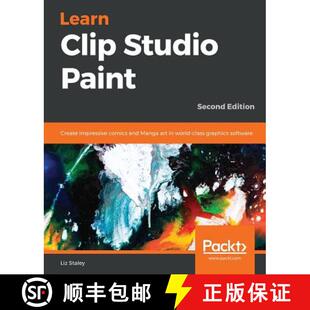 预订 and class Manga art Paint impressive software... 9781789347036 Studio Create comics world graphics Clip Learn