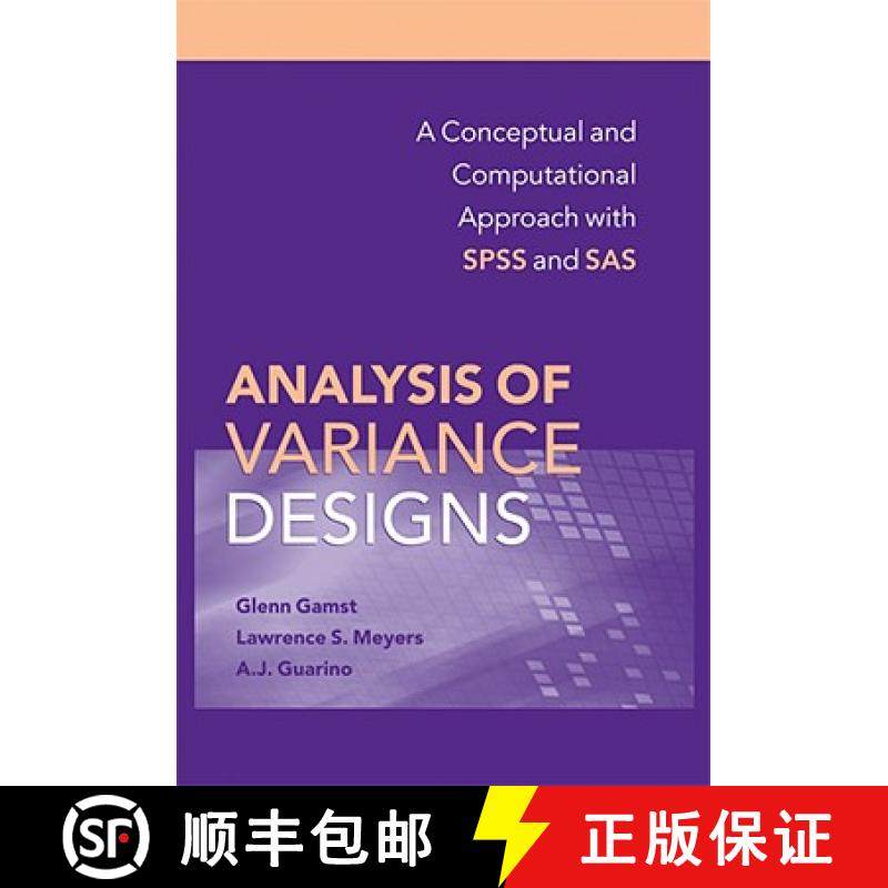 【3-4周达】Analysis of Variance Designs: A Conceptual and Computational Approach with SPSS and SAS [9780521874816]