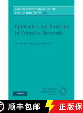 【3-4周达】Epidemics and Rumours in Complex Networks: - Epidemics and Rumours in Complex Networks [9780521734431]