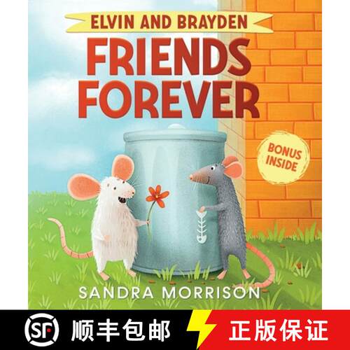 【3-4周达】精装 Elvin and Brayden, Friends Forever: A Children's Book about Friendship and Trust [9798986036304]