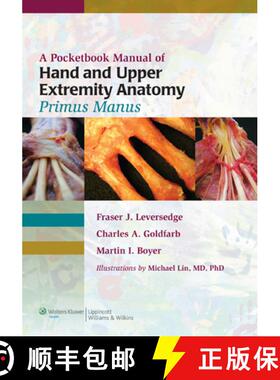 【3-4周达】A Pocketbook Manual of Hand and Upper Extremity Anatomy: Primus Manus [9781608314669]