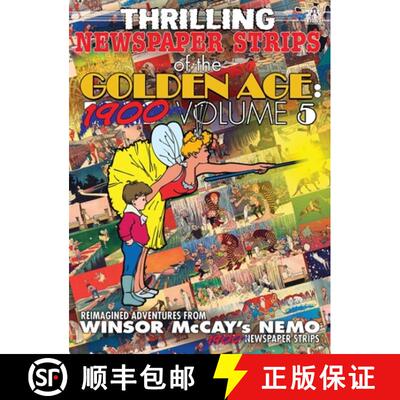 【3-4周达】精装 Thrilling Newspaper Strips of the Golden Age: Volume 5 (Hardcover): Volume 5 [9781998564798]