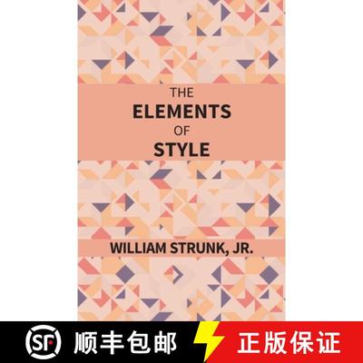 【3-4周达】The Elements Of Style [9789351285601]