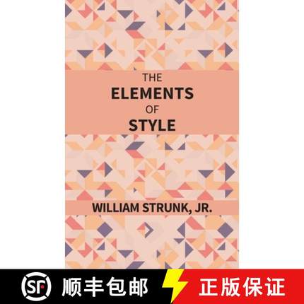【3-4周达】The Elements Of Style [9789351285601]
