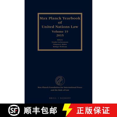 预订 精装 Max Planck Yearbook of United Nations Law, Volume 19 (2015) [9789004321403]