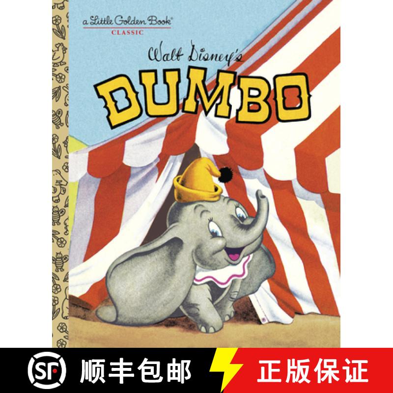 【3-4周达】Dumbo (Disney Classic) [9780736423090]