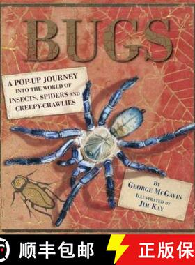 【3-4周达】Bugs: A Pop-up Journey into the World of Insects, Spiders and Creepy-crawlies [9781406328738]