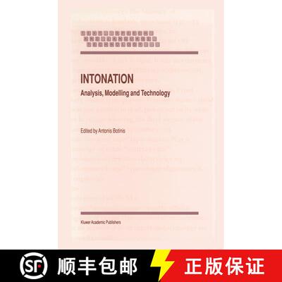 【3-4周达】精装 Intonation : Analysis, Modelling and Technology [9780792366058]