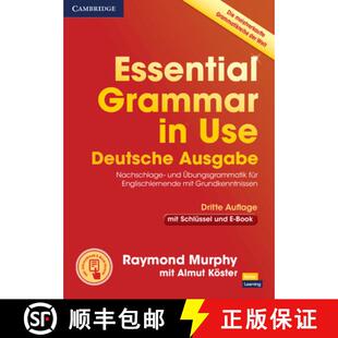 【3-4周达】Essential Grammar in Use Book with Answers and Interactive ebook German Edition [9781316505304]